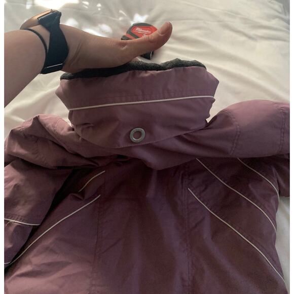 Women’s NILS Ski Snow WinterJacket Coat Mauve Pink L - Picture 8 of 8